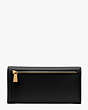 Kate Spade,Morgan Flap Continental Wallet,Black