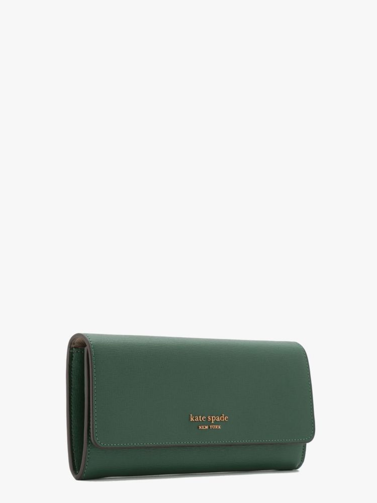 Kate Spade,モーガン フラップ コンチネンタル ウォレット,長財布,ﾃﾞｨｰﾌﾟｼﾞｪｲﾄﾞ
