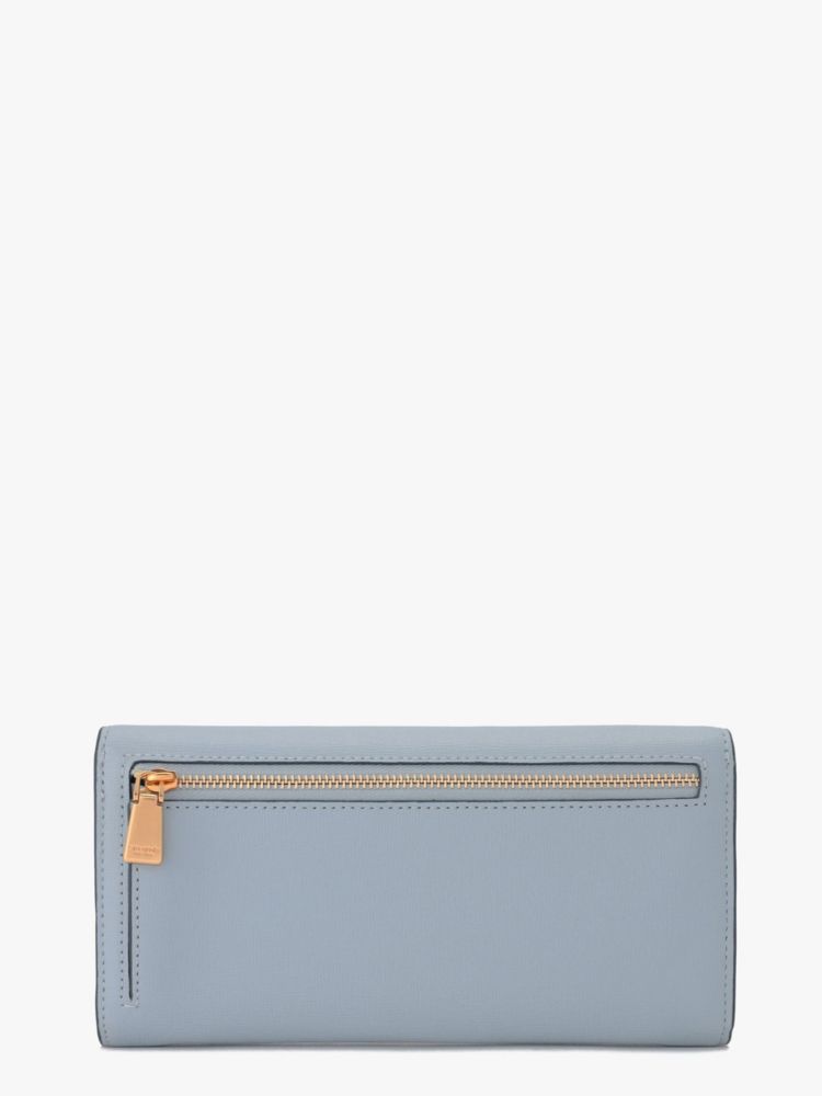 Kate Spade,モーガン フラップ コンチネンタル ウォレット,長財布,ｵｰｼｬﾝﾌｫｸﾞ
