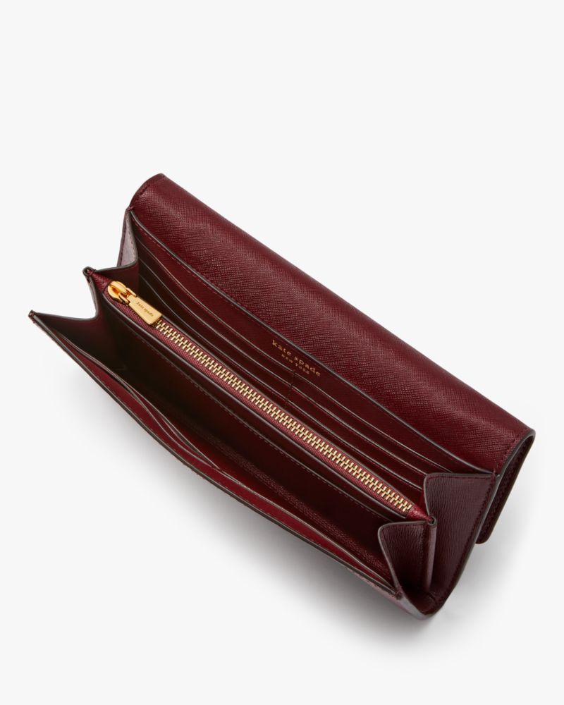 Kate Spade,Morgan Flap Continental Wallet,