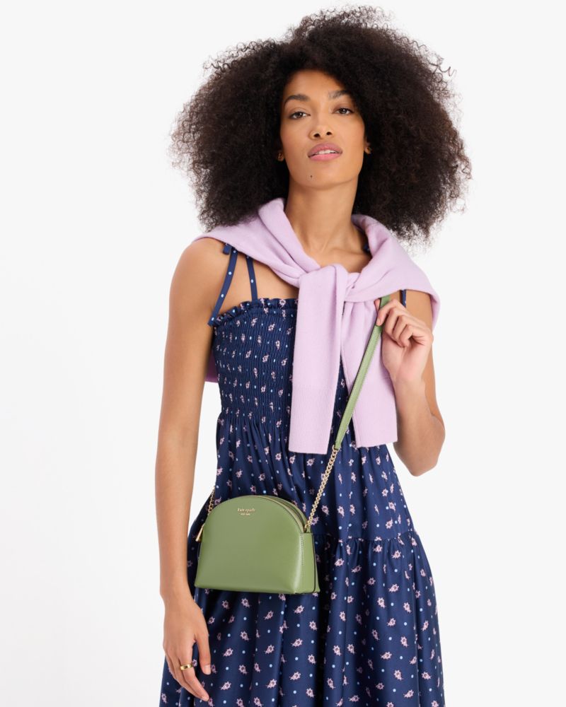 Kate Spade,Morgan Double-zip Dome Crossbody,