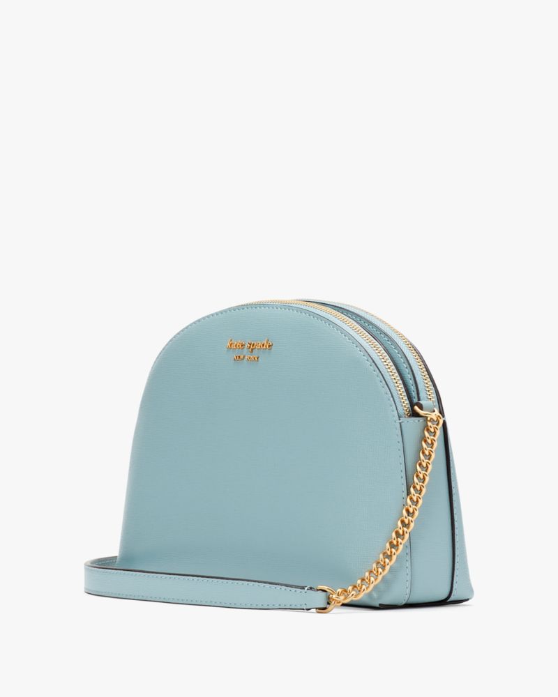 Morgan Double-zip Dome Crossbody