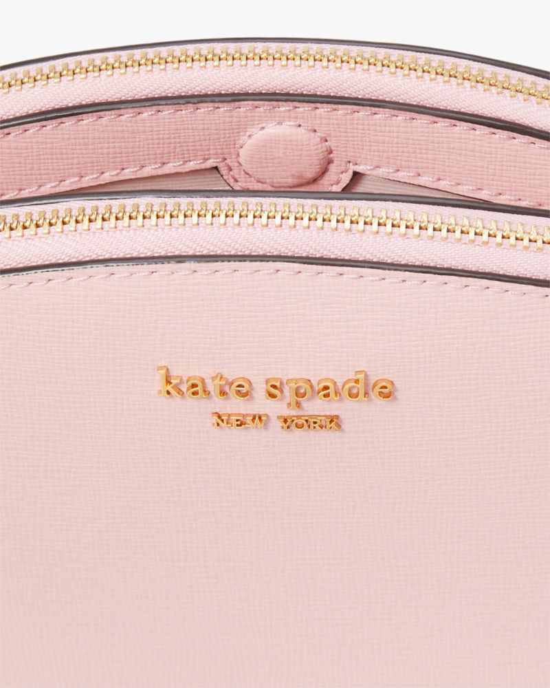 Kate Spade New York Serene Pink Spencer Double-Zip Leather Dome Crossbody  Bag, Best Price and Reviews