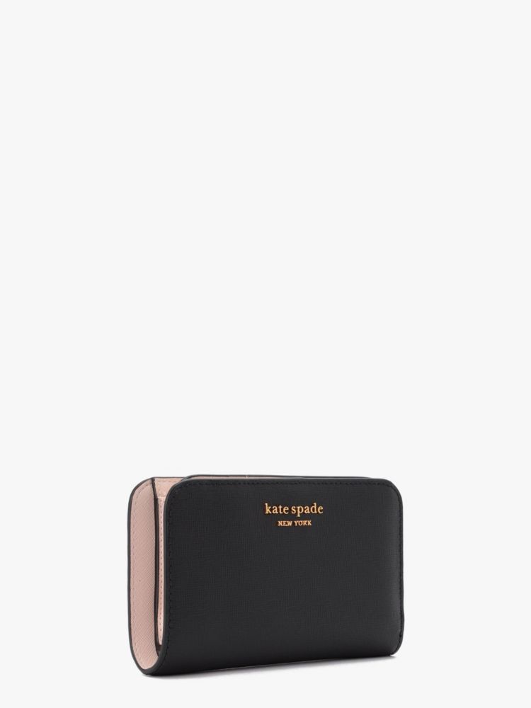 Kate Spade,モーガン コンパクト ウォレット,ミニ財布,ブラック