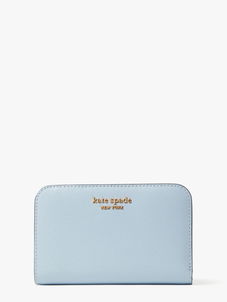 Kate Spade Morgan Small Slim Bifold Wallet  Harmony Blue (IN-STOCK IN –  Soxy Joe Luxe