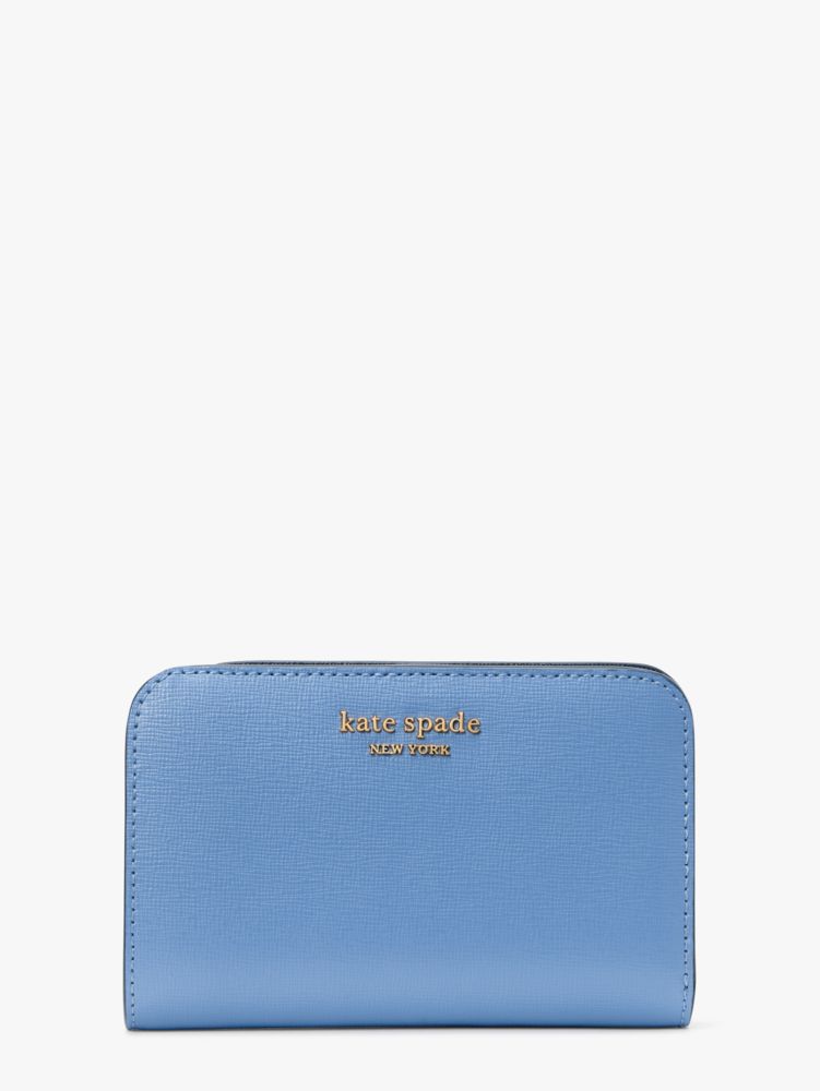 Kate Spade New York Morgan Saffiano Leather Small Compact Wallet
