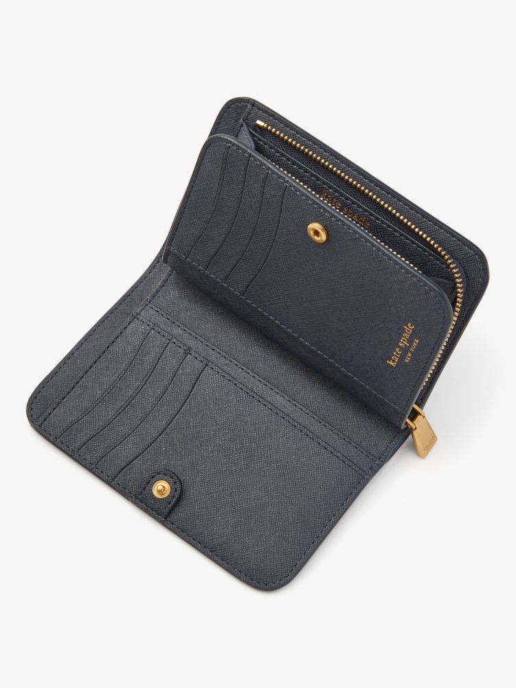 Morgan Colorblocked Compact Wallet