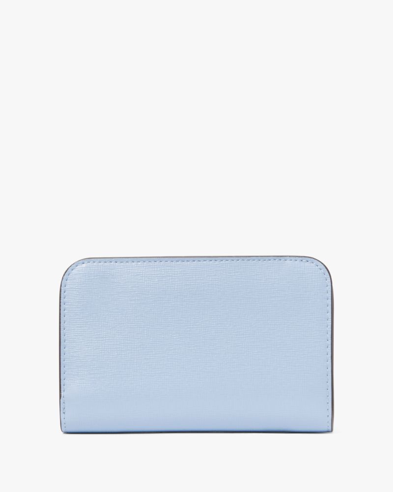 Kate spade blue discount and white wallet