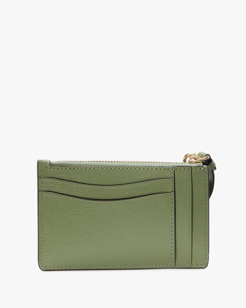 Kate Spade,Morgan Card Case Wristlet,Olive