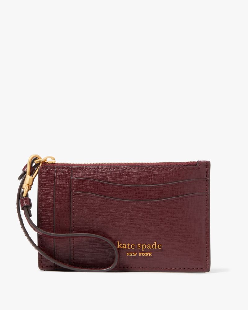 diy dual pouch wristlet - I really wanted one but they were sold out and I  don't need the second pouch; found the cream wristlet and found a matching  wallet at Kate