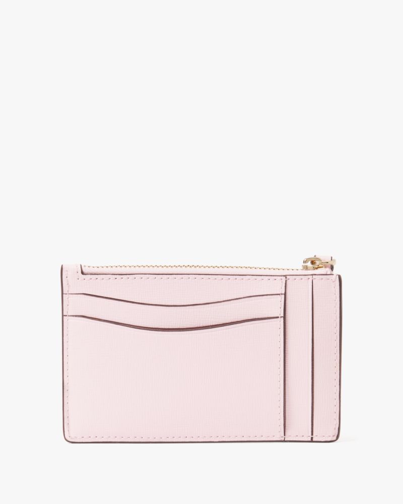 Kate Spade,Morgan Card Case Wristlet,Shimmer Pink