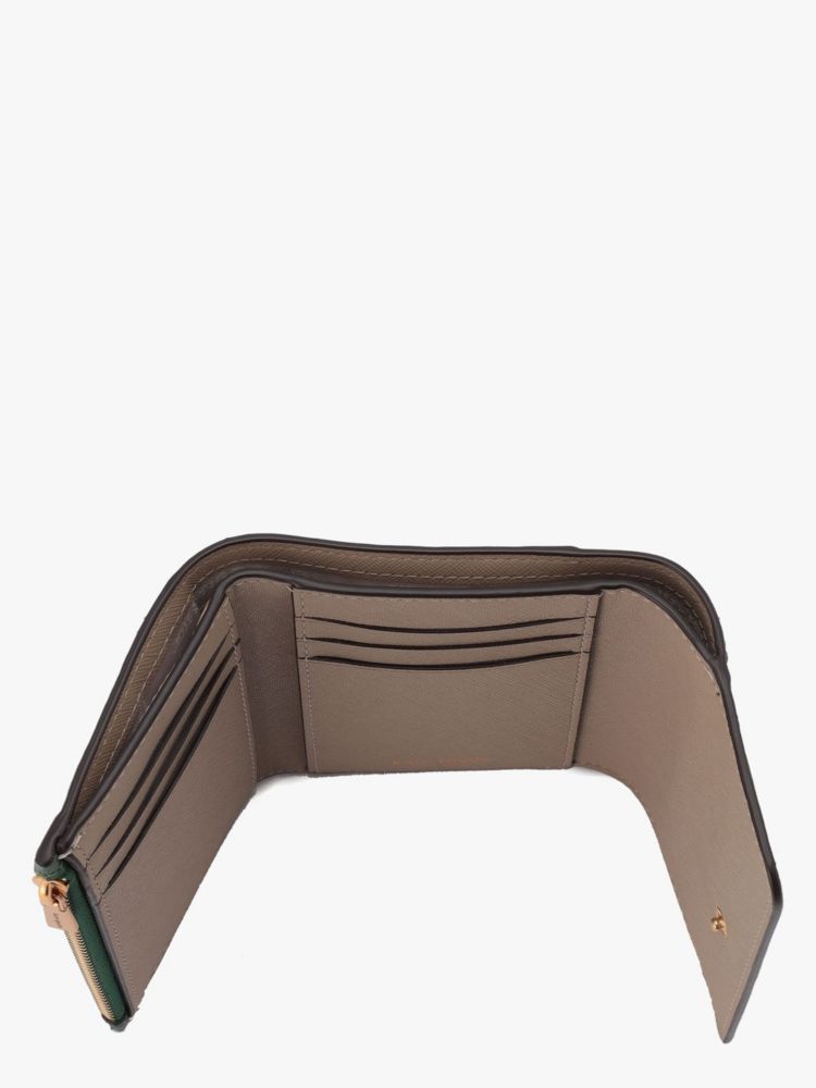 Kate Spade,モーガン バイフォールド フラップ ウォレット,ﾃﾞｨｰﾌﾟｼﾞｪｲﾄﾞ