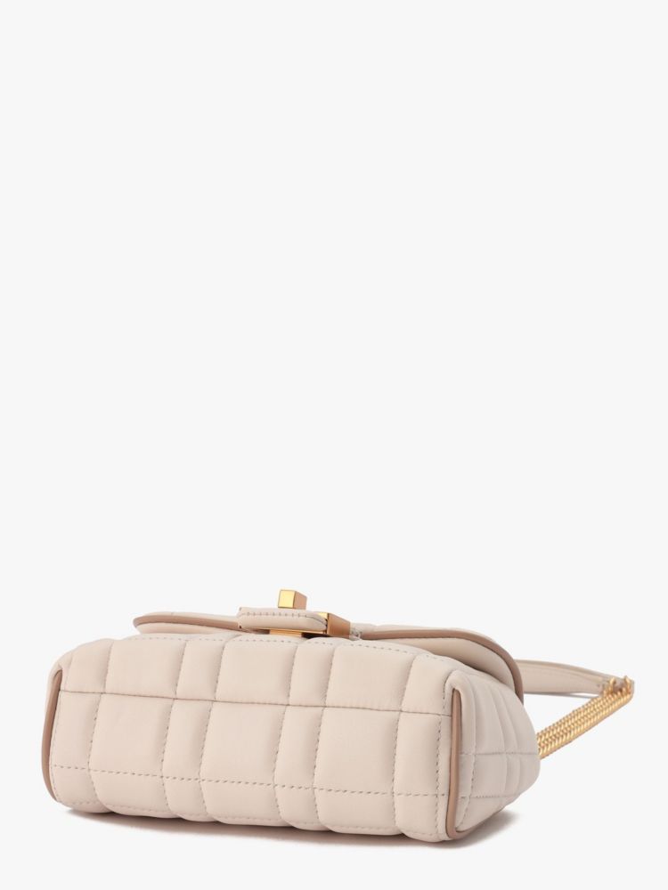 Kate Spade,エブリン キルテッド スモール ショルダー クロスボディ,クロスボディ / 斜めがけ,アイボリー