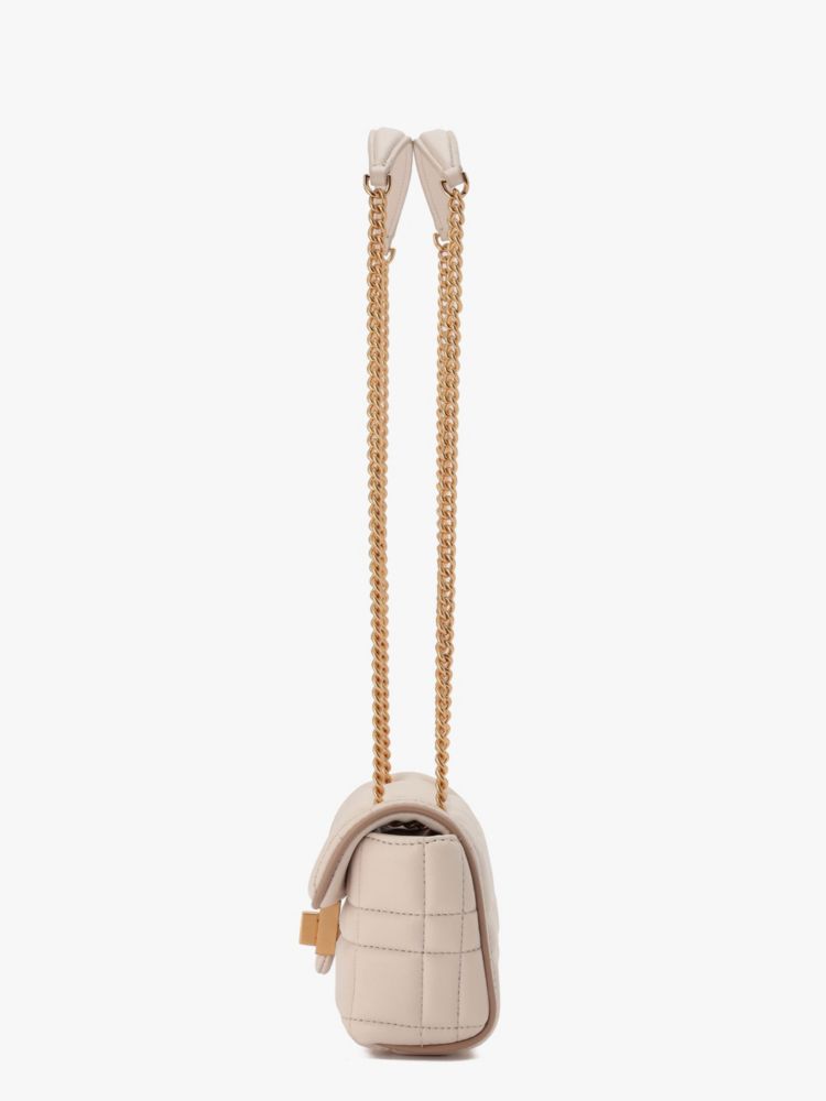 Kate Spade,エブリン キルテッド スモール ショルダー クロスボディ,クロスボディ / 斜めがけ,アイボリー