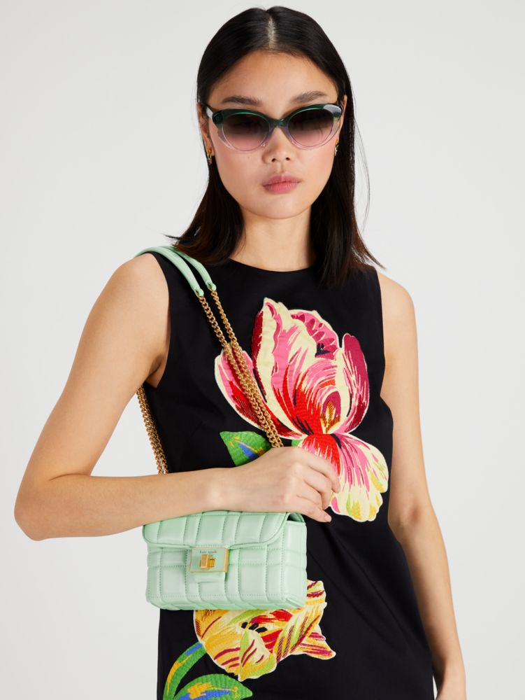 Kate Spade,エブリン キルテッド スモール ショルダー クロスボディ,クロスボディ / 斜めがけ,