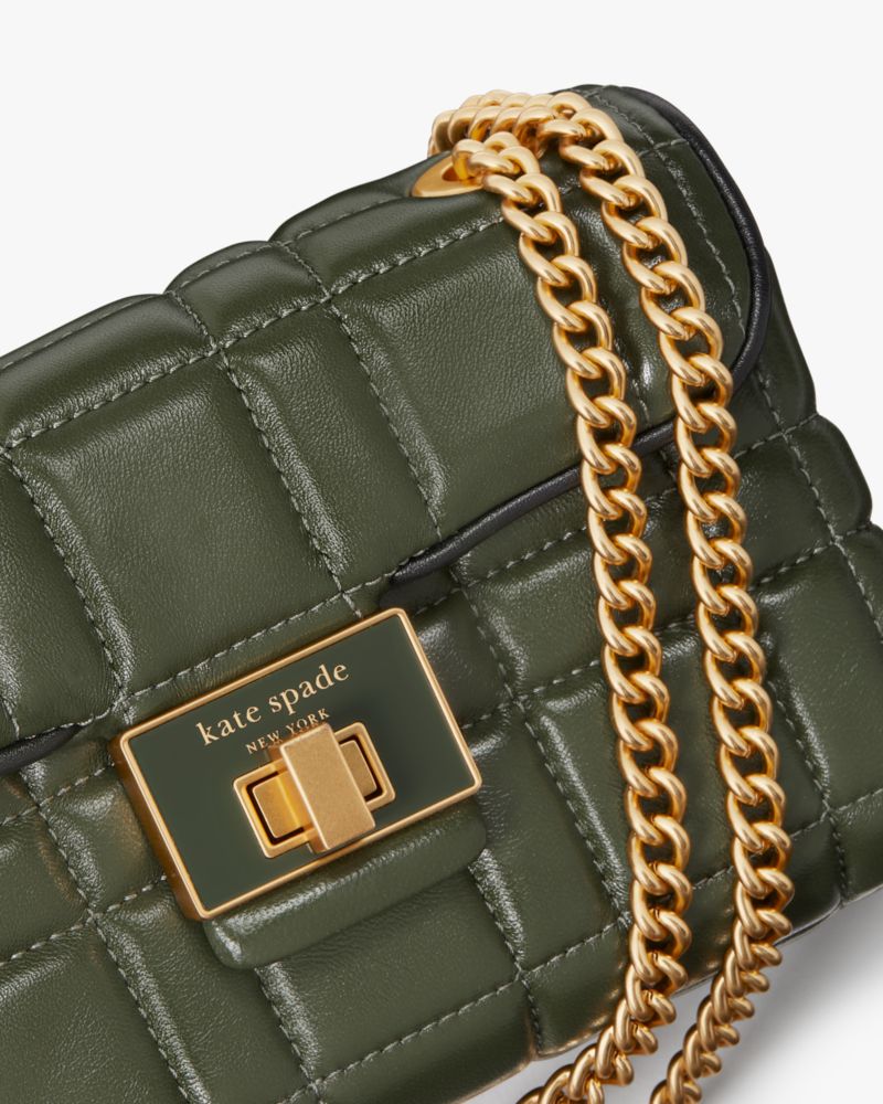 Evelyn Quilted Small Shoulder Crossbody | Kate Spade New York