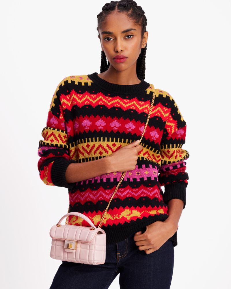 Kate Spade,Evelyn Quilted Small Shoulder Crossbody,