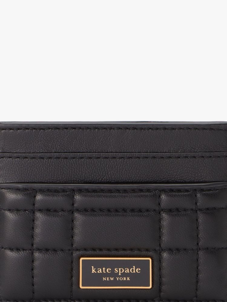 Kate Spade,エブリン キルテッド カード ホルダー,財布小物,
