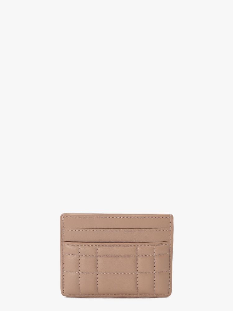 Kate Spade,エブリン キルテッド カード ホルダー,ﾅﾁｭﾗﾙ