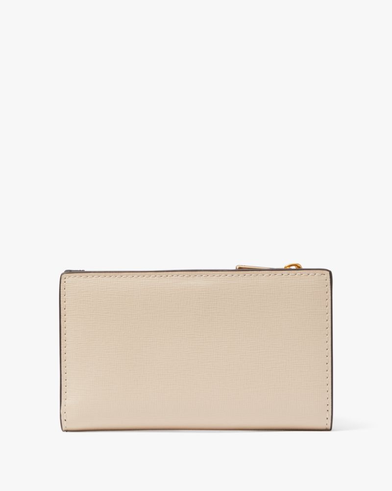 Kate Spade,Morgan Colorblocked Small Slim Bifold Wallet,Casual,