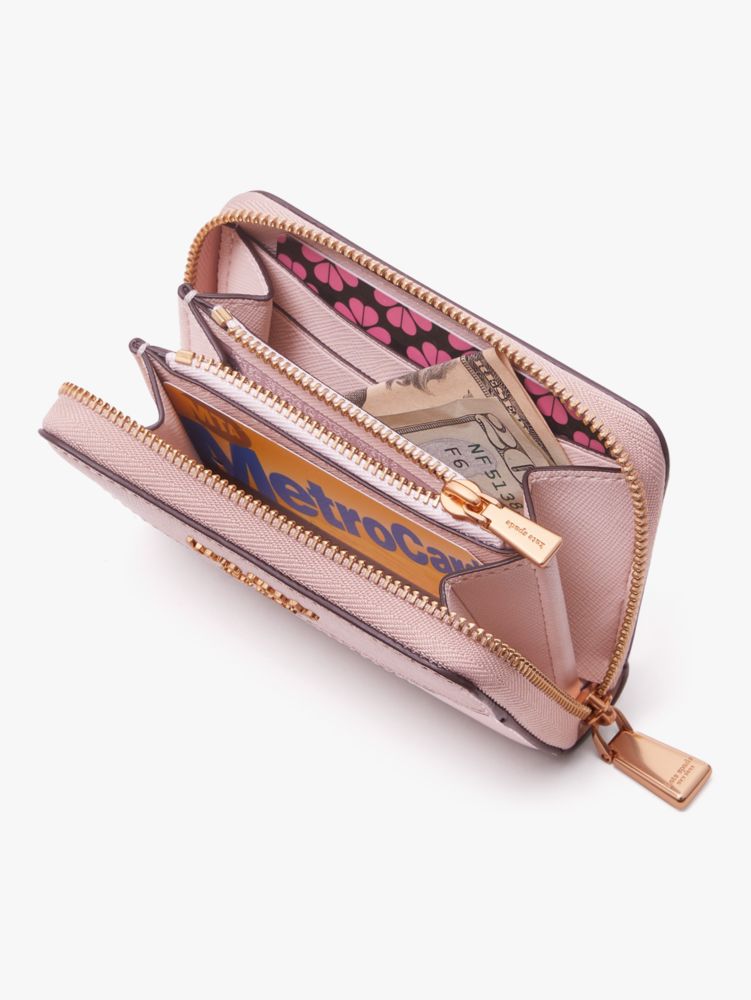 Kate Spade,モーガン カラーブロック ジップ カード ケース,財布小物,ペールドッグウッドマルチ