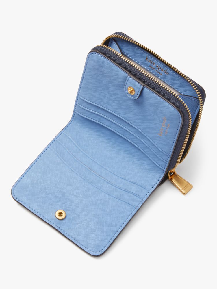 Morgan Colorblocked Compact Wallet