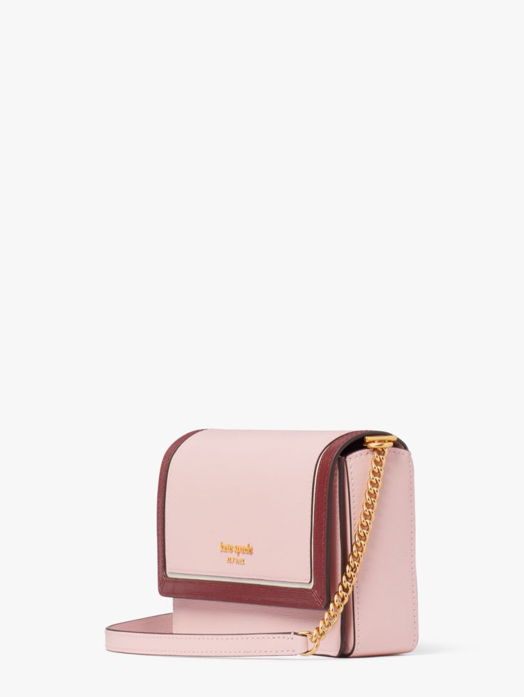 Kate Spade,Morgan Colorblocked Flap Chain Wallet,