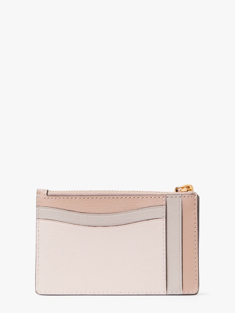 Morgan Colorblocked Card Case Wristlet