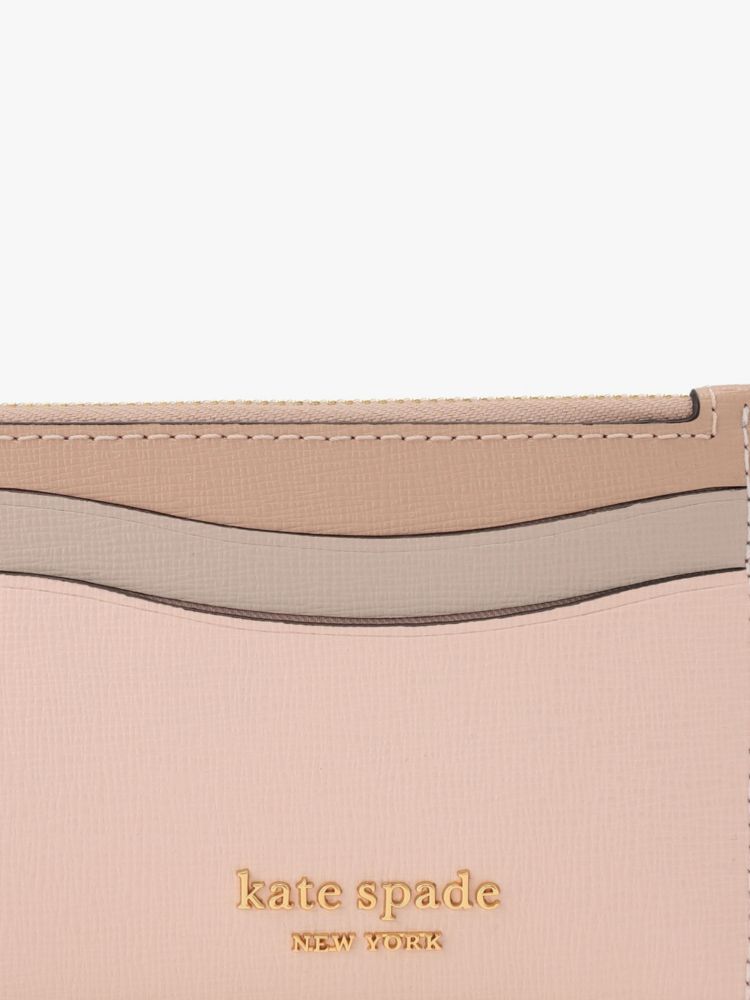 Kate Spade,モーガン カラーブロック カード ケース リスレット,カードケース & キーケース,ペールドッグウッドマルチ
