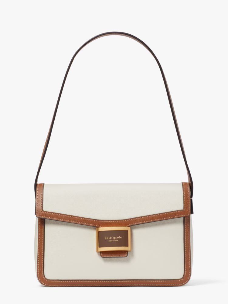 KATEY Textured Satchel Bag