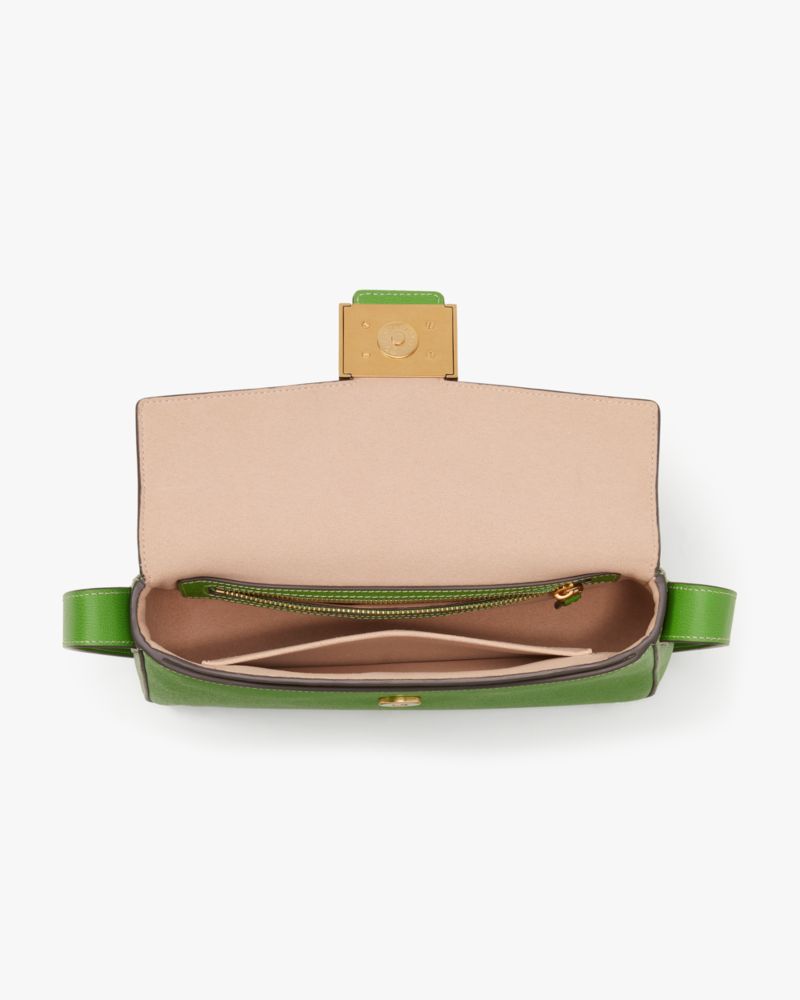 Kate Spade,Katy Medium Shoulder Bag,Leather,Shoulder Bag,Logo,Day Party,Green