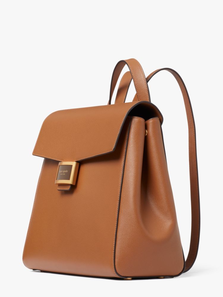 Kate Spade,Katy Medium Flap Backpack,Medium,Allspice Cake