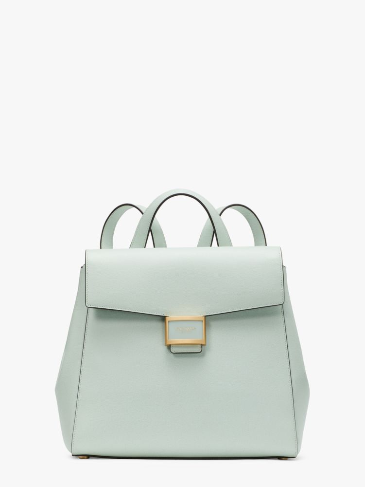 Kate Spade,Katy Medium Flap Backpack,Medium,Crystal Blue