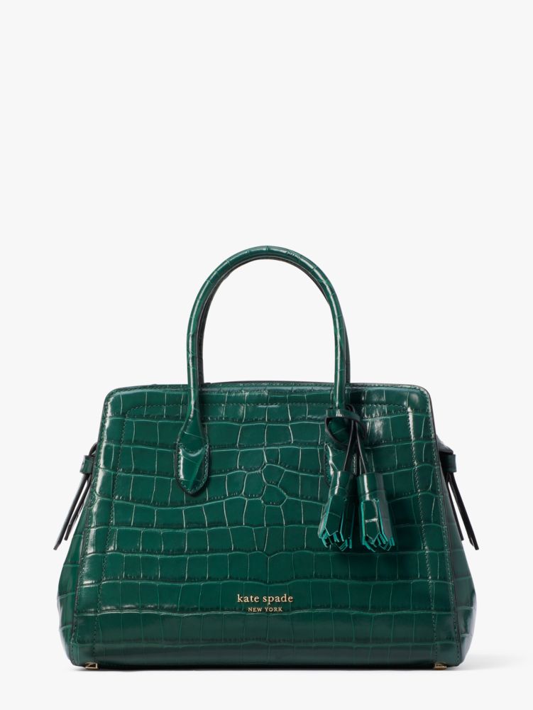 Kate spade green crocodile purse new arrivals