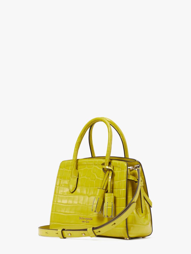 Kate Spade,Knott Croc-embossed Mini Satchel,