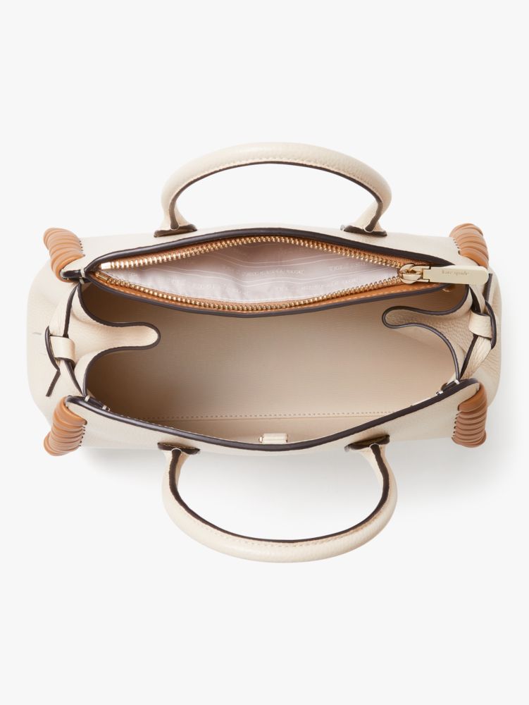 Kate Spade,ノット ホイップステッチ ミディアム サッチェル,桜の木