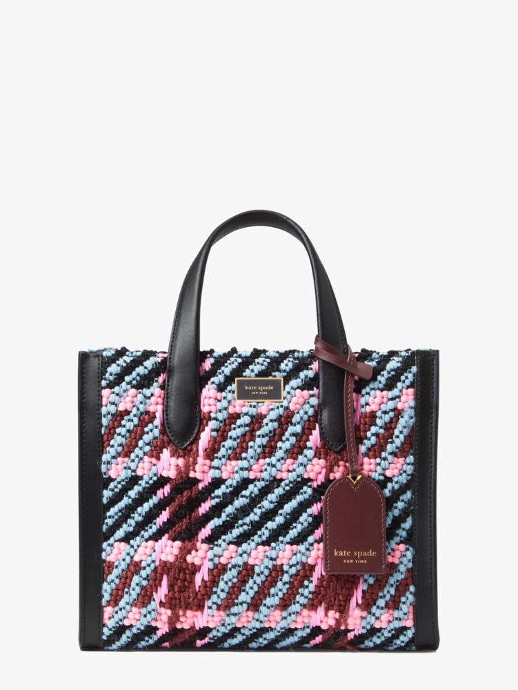 Manhattan Plaid Small Tote