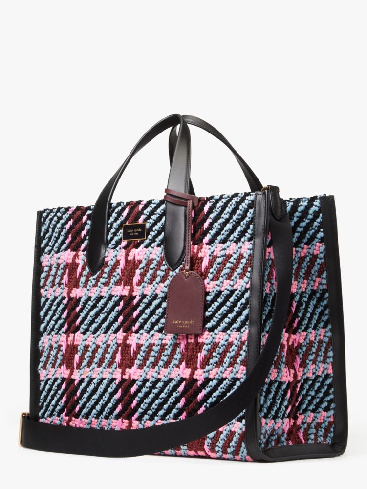 Manhattan Plaid Small Tote