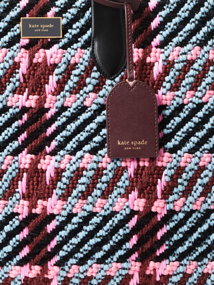 Kate Spade,Manhattan Plaid Large Tote,