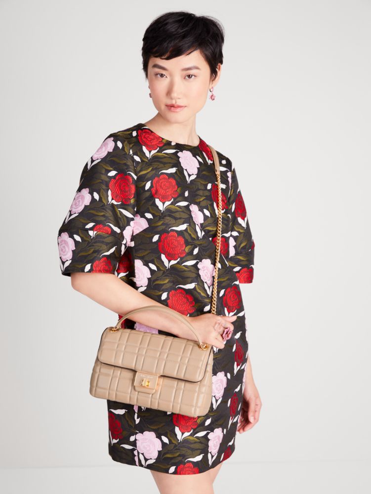 Kate Spade,Evelyn Quilted Medium Convertible Shoulder Bag,