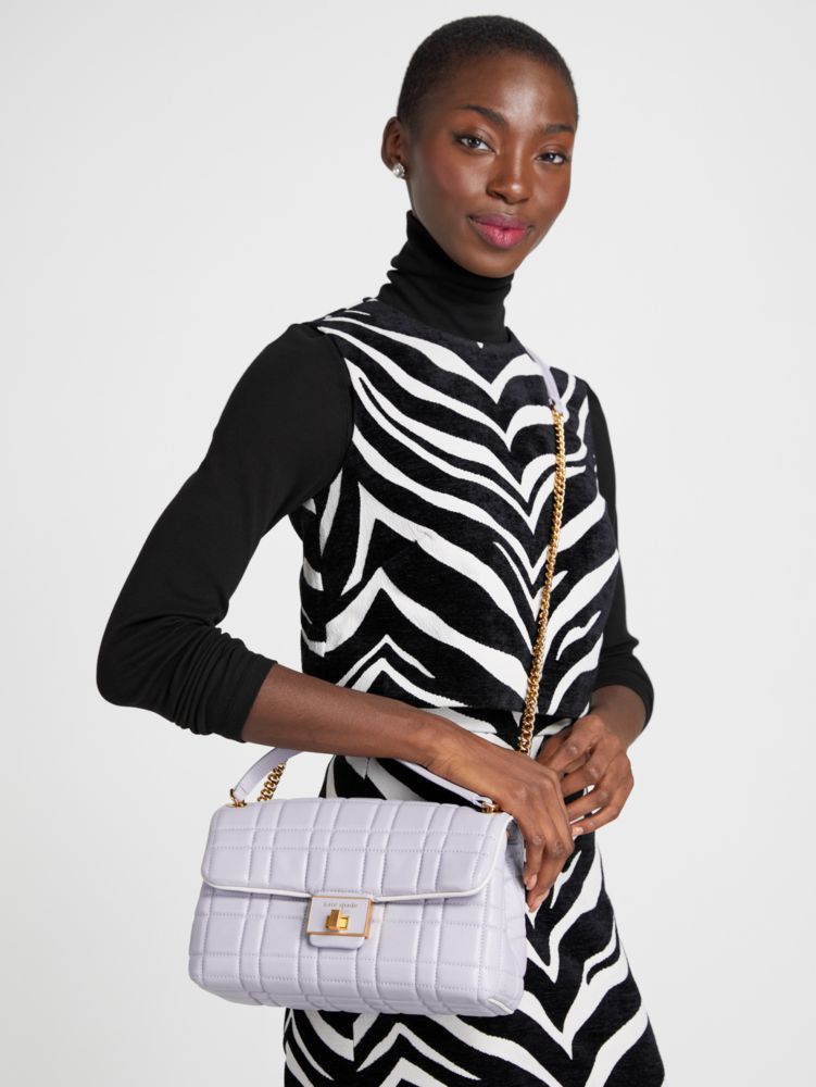 Kate Spade,Evelyn Quilted Medium Convertible Shoulder Bag,