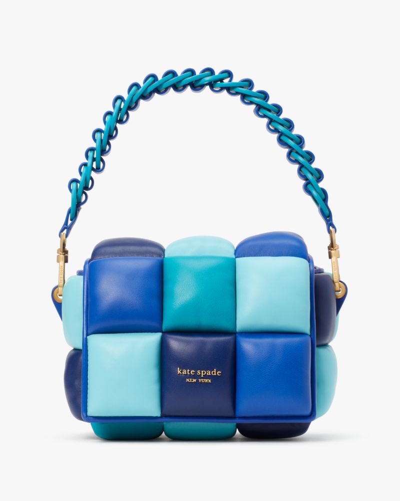 Kate Spade New York Leather Crossbody Bag - Blue Crossbody Bags, Handbags -  WKA349708