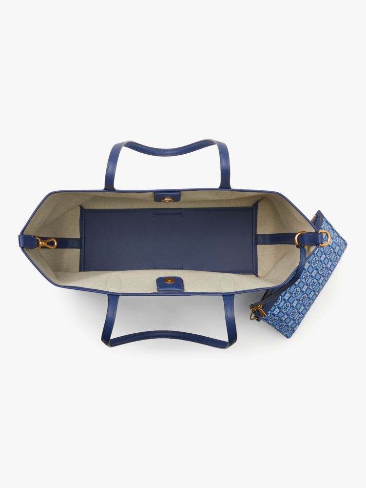 Kate Spade,スペード フラワー モノグラム コーテッド キャンバス サットン ミディアム トート,トートバッグ,アウタースペースマルチ