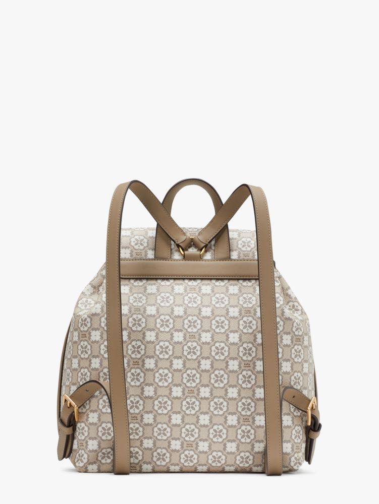 限定 K9028 Kate Spade Flower Monogram Mia Flap Backpack Spade Flower Monogram Mia Flap Backpack | Kate Spade New