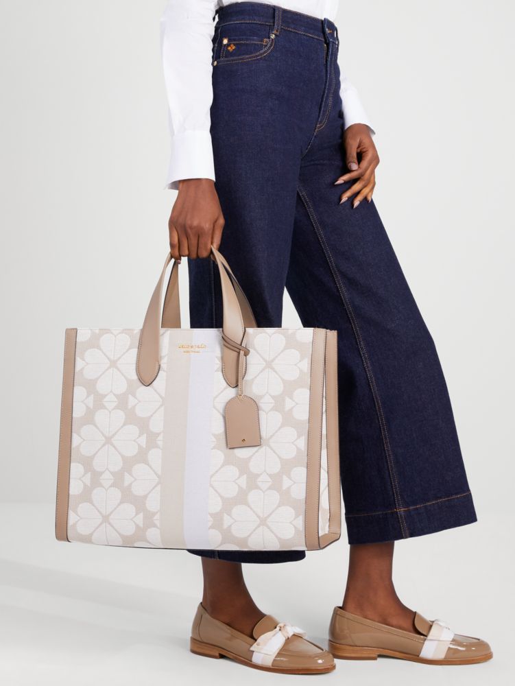 Kate Spade Manhattan Spade Flower Jacquard Tote