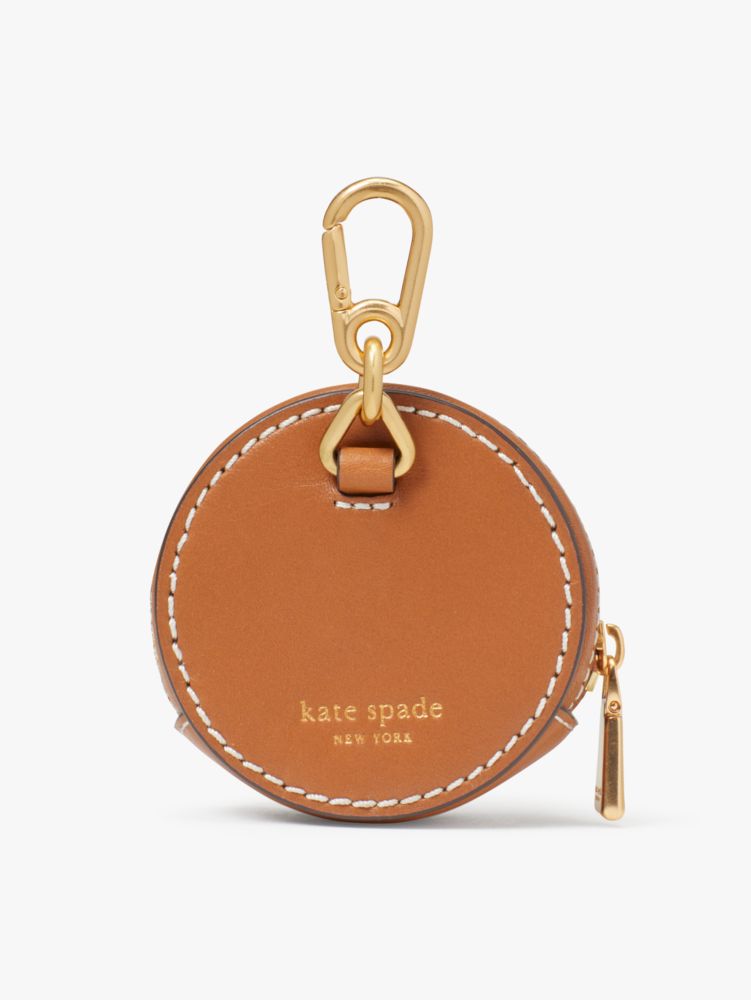 Kate Spade,Lucy Smooth Leather Airpod Pro Case,