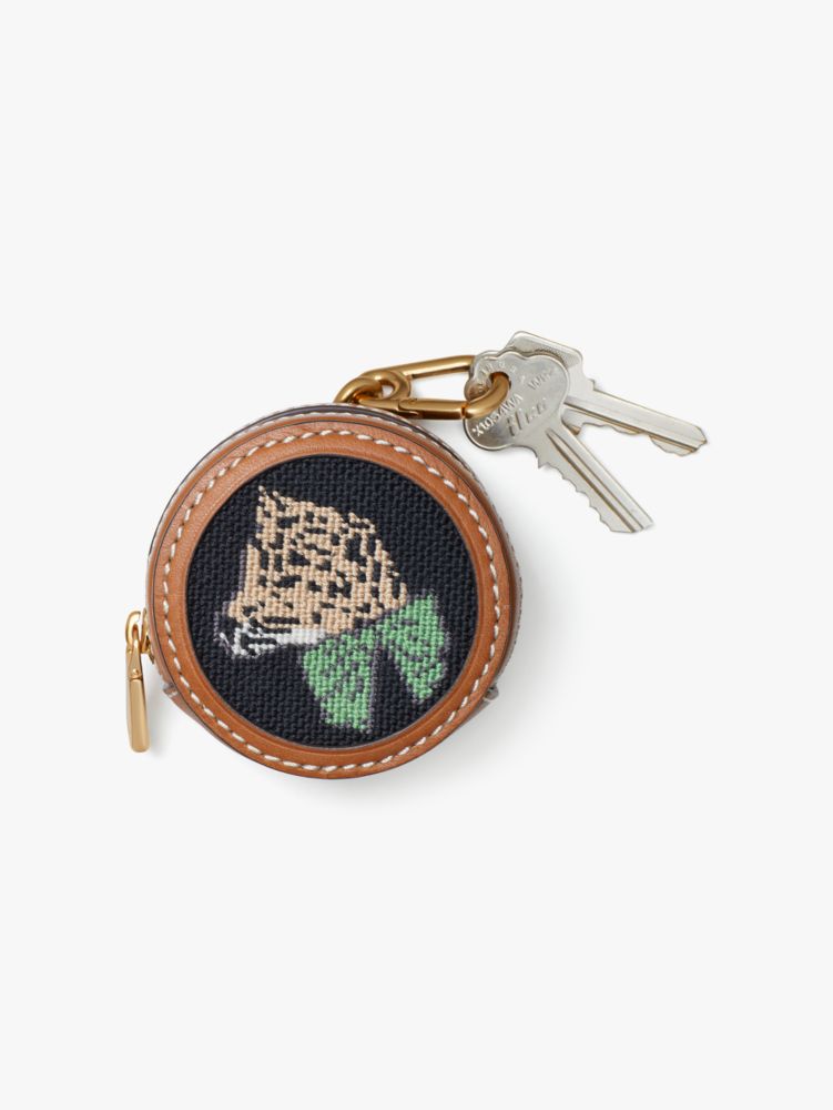 Kate Spade,Lucy Smooth Leather Airpod Pro Case,