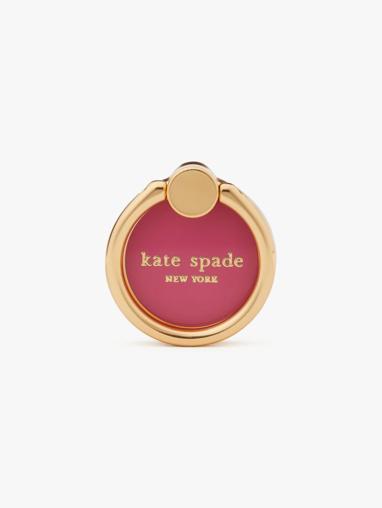 kate spade ★ロゴエナメルリングスタンド★ kate spade】☆ ロゴ エナメル リング スタンド ☆Ring Stand