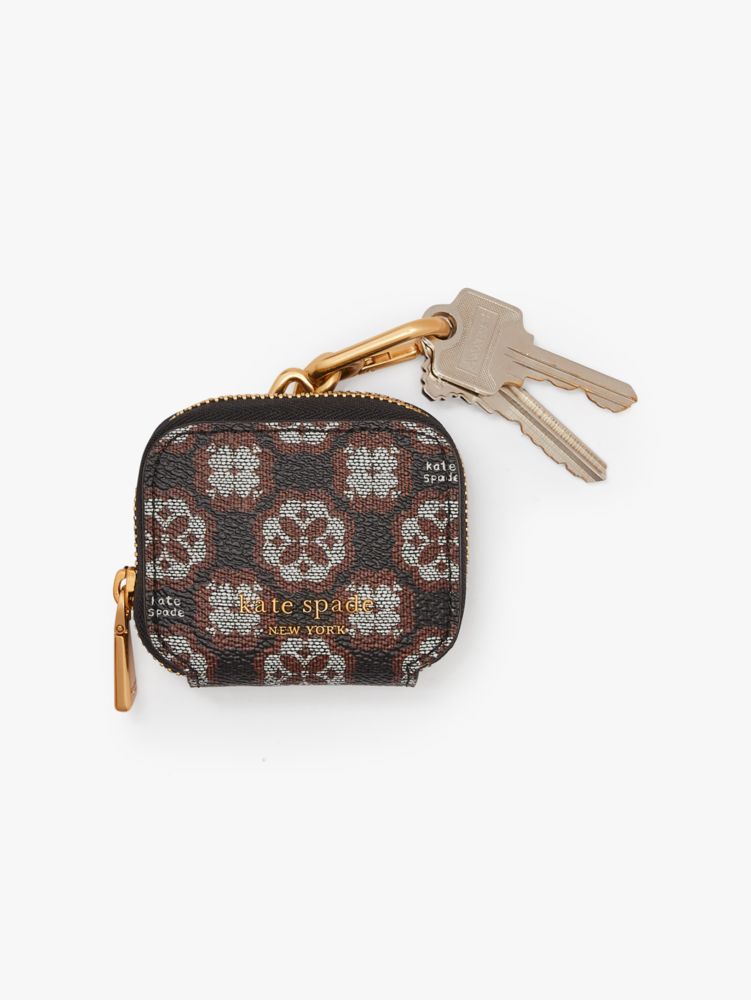 Kate Spade,Spade Flower Monogram Airpod Pro Case,