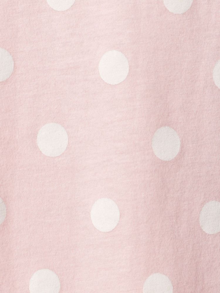 Kate Spade,イースタン ドット ロゴ Tシャツ,ウェア,チョークピンク